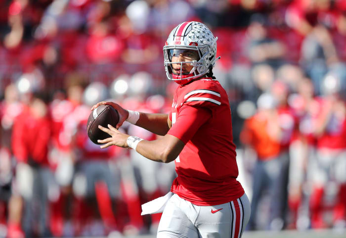 Ohio State quarterback CJ Stroud